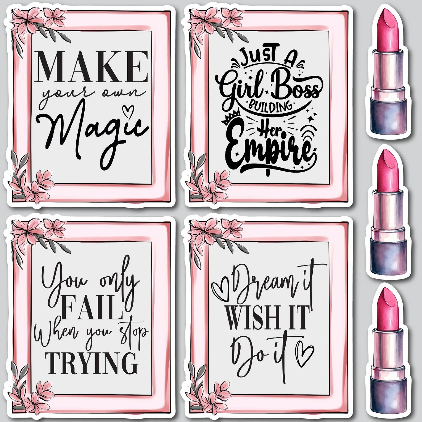 GIRL BOSS QUOTES | Yard Card Set