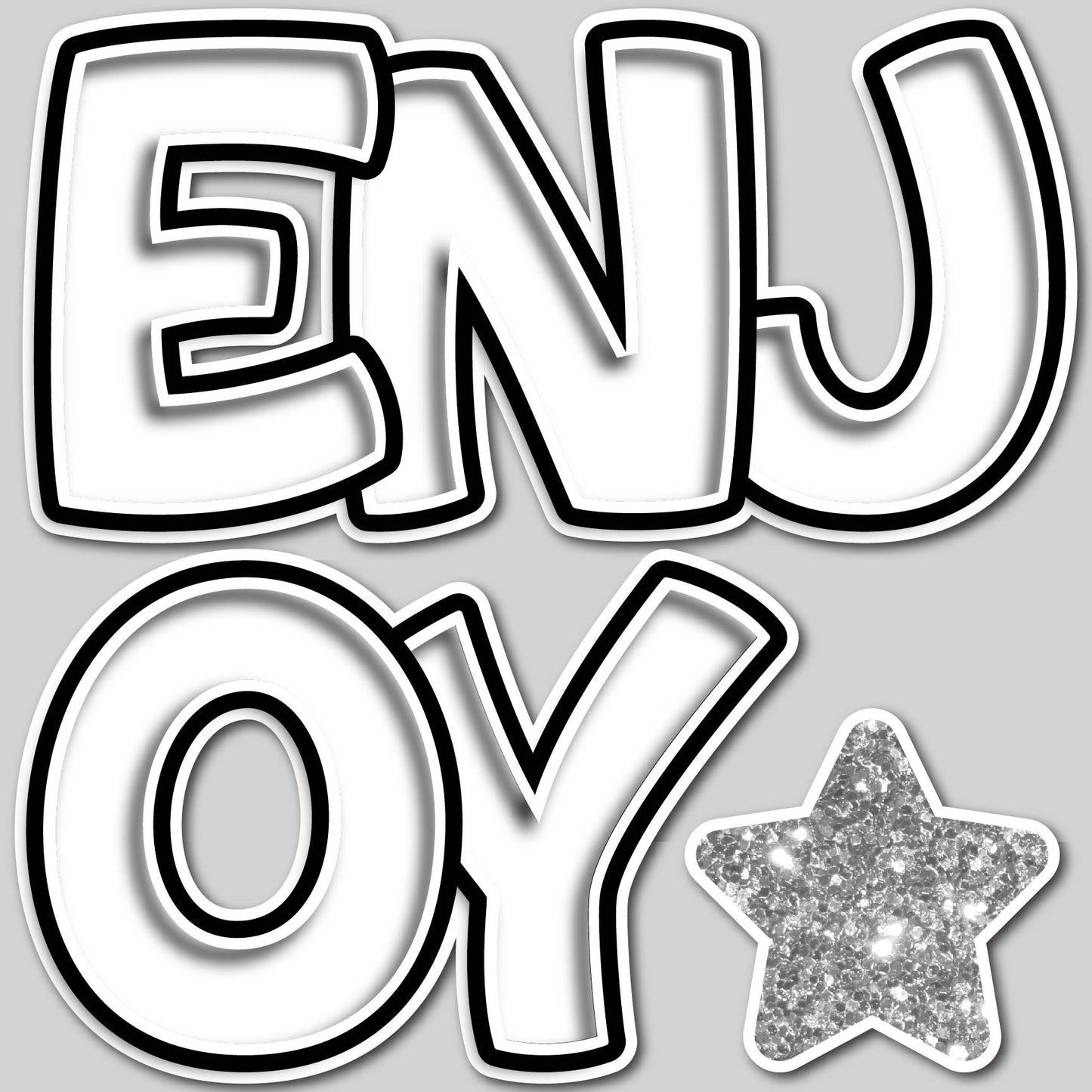 ENJOY EZ SET - WHITE SOLID