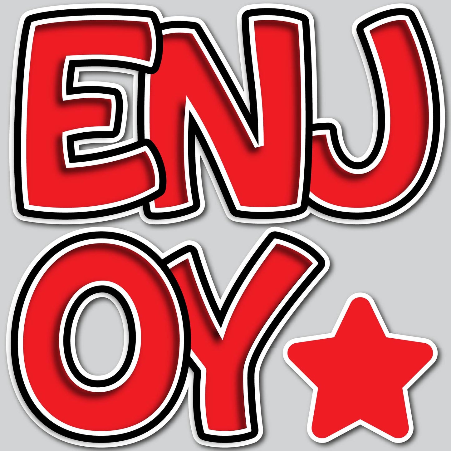 ENJOY EZ SET - RED SOLID