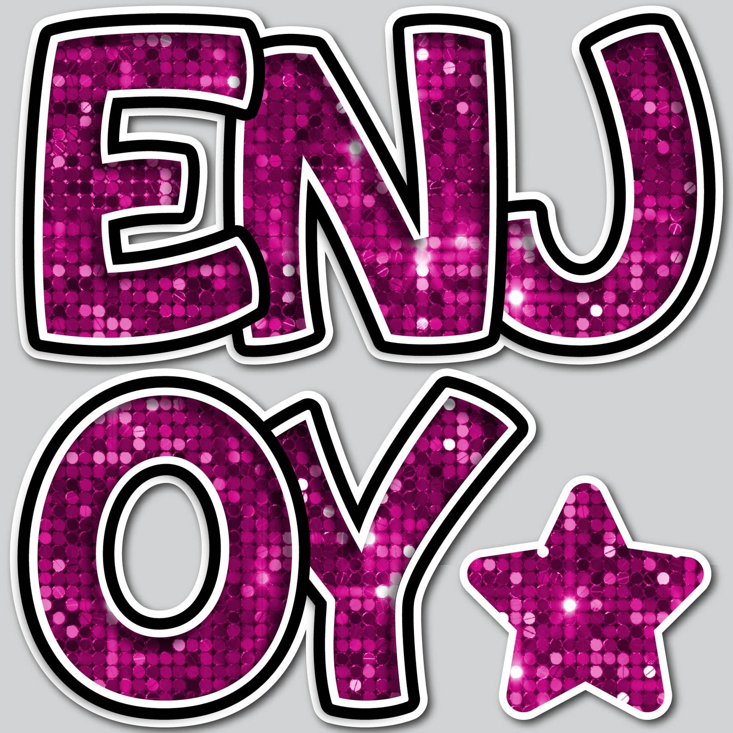 ENJOY EZ SET - PINK SEQUIN