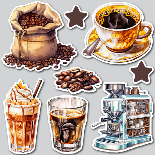 COFFEE SHOP | Yard Card Set