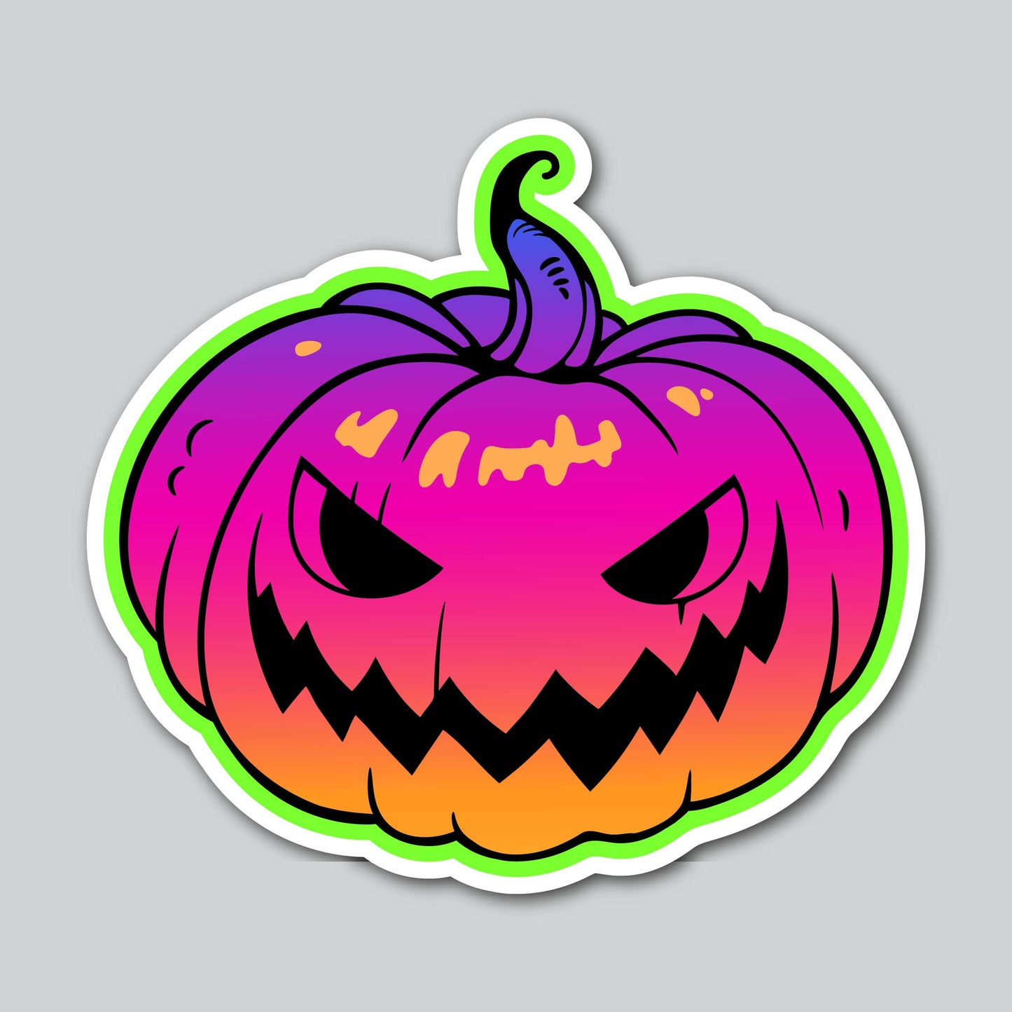 NEON PUMPKIN