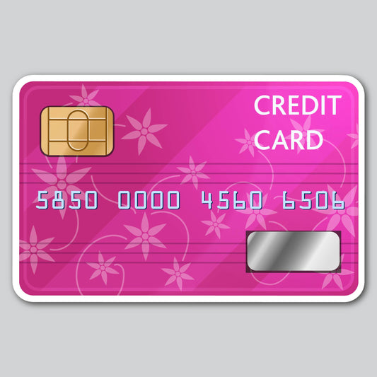 PINK CREDIT CARD | Yard Card