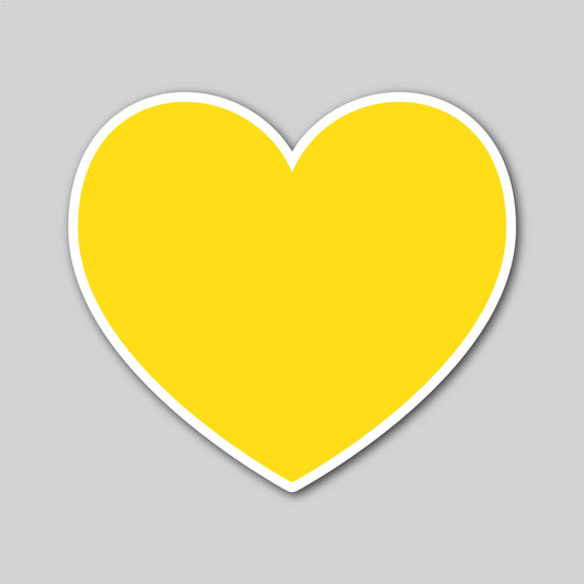 SINGLE HEART - YELLOW