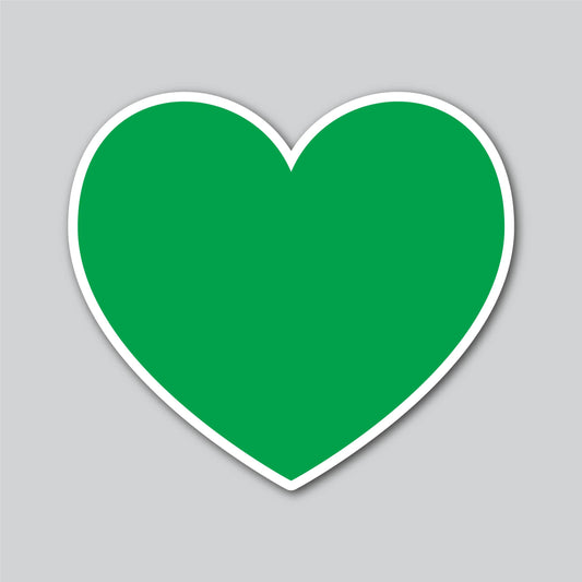 SINGLE HEART - GREEN