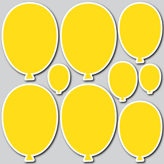 CLASSIC BALLOONS - SOLID YELLOW