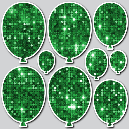 CLASSIC BALLOONS - SEQUIN GREEN