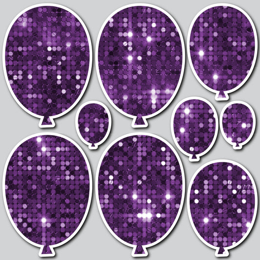 CLASSIC BALLOONS - SEQUIN PURPLE