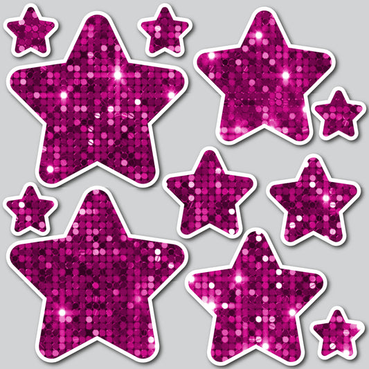 STARS - SEQUIN PINK