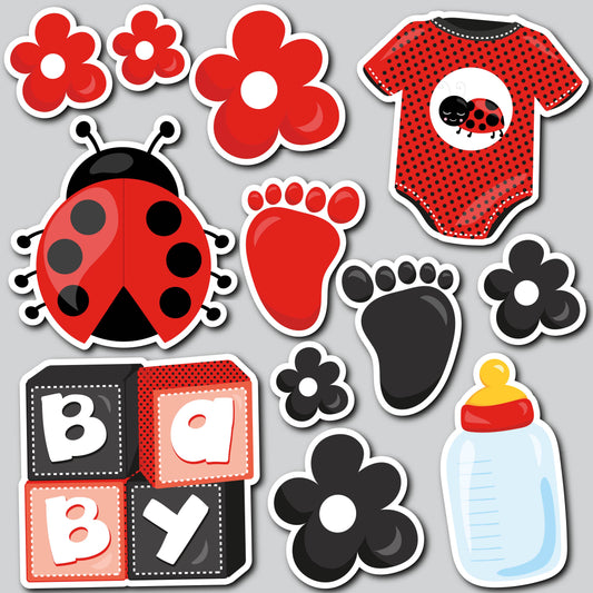 BABY LADY BUG | Yard Card Set