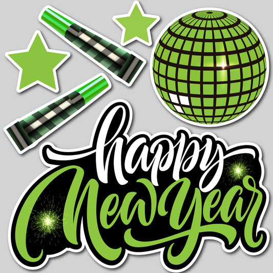 HAPPY NEW YEARS SET - GREEN