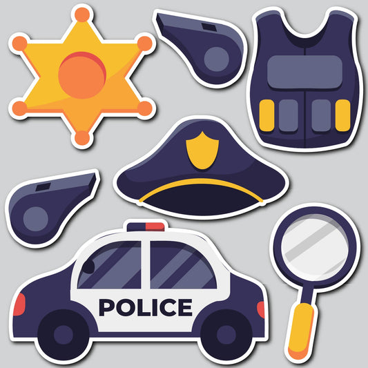 POLICE | Yard Card Set