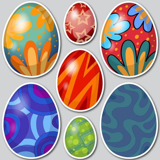 EASTER EGGS 1 | Yard Card Set