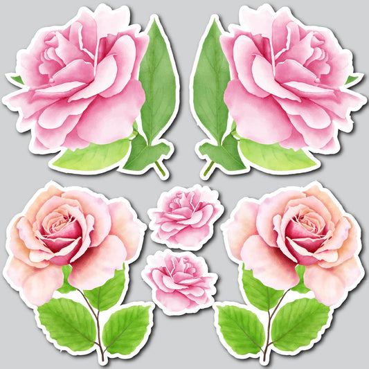 WATERCOLOR ROSES | Yard Card Set