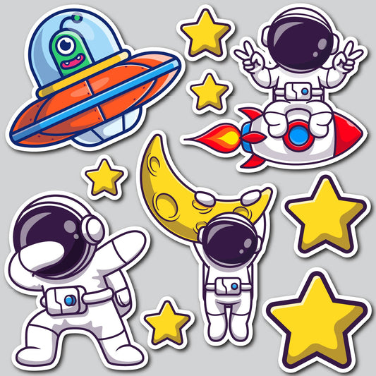 ASTRONAUTS | Yard Card Set